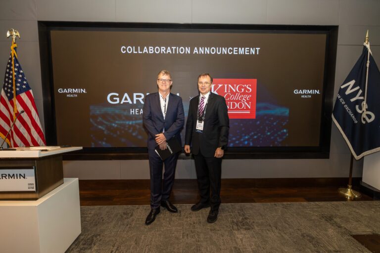 Garmin Health Partners with King’s College London on Maternal and Infant Health Study