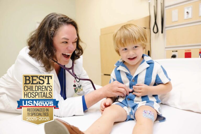 U.S. News Releases 2025–2026 Best Children’s Hospitals Rankings