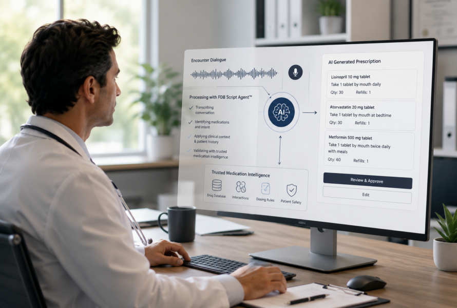 FDB and Tebra Launch AI-Powered Prescription Workflow